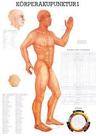 Body Acupuncture I Wall Chart German
