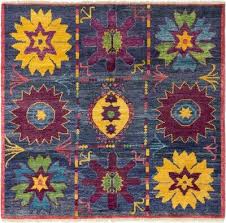 shalimar dark blue wool rug