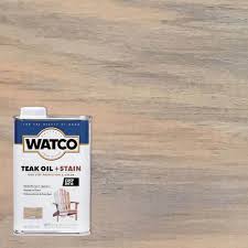 watco 1 quart teak oil in greystone 4
