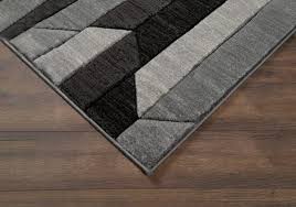 chayse black gray large rug lexington
