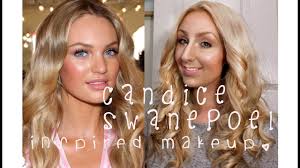 candice swanepoel inspired makeup