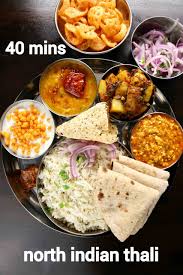 north indian thali recipe easy