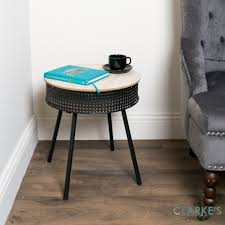 Kate Side Table With Storage Clarkes