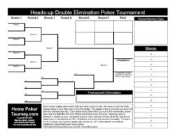 Create A Blind Home Poker Tourney