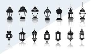 Outdoor Lights Vector Art Icons And