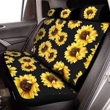 Sunflower Car Accessories Kit 7