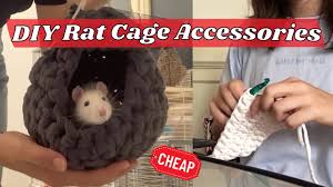 diy dollar rat cage accessories