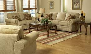 Cream Chenille Classic Living Room Sofa