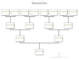 Family Tree Diagram Template Deolastouch Co