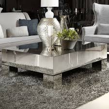 Square Mirrored Coffee Table