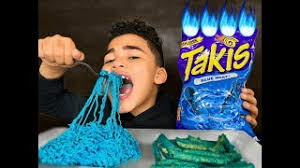blue takis fire noodles extreme