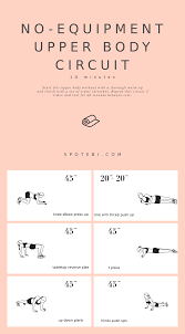 10 minute no equipment upper body circuit