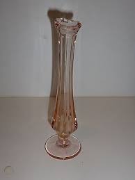Vintage Pink Depression Glass Small Bud