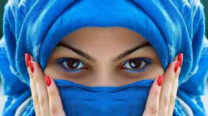 photography hijab eyes 4k