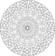 Résultat de recherche d'images pour "coloriage à imprimer mandala difficile"