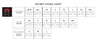 Leatt Sizing Chart Motorcycle Accessories Supermarket
