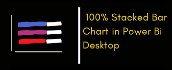 power bi 100 stacked bar chart with