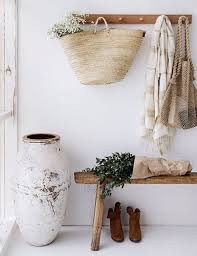 The evolution of the straw hat has made it more fashion and less function. How To Decorate Your Wall With Straw Hats Bags And Baskets My Cosy Retreat