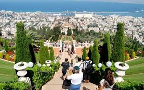 bahai gardens most visited site in