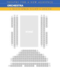Seating Charts A Midsummer Nights Dream Theatre For A