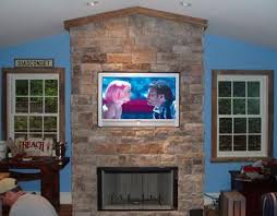 Not Mounting Flat Panel Above Fireplace