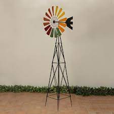 Metal Garden Windmill 2629460ec