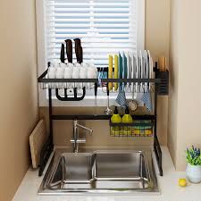 osuki kitchen dish rack sink top