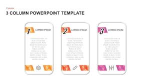 3 4 Column Powerpoint Templates And Keynote Diagrams