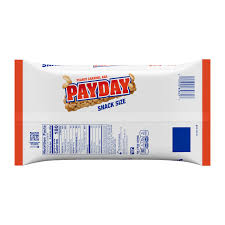 payday peanut caramel snack size