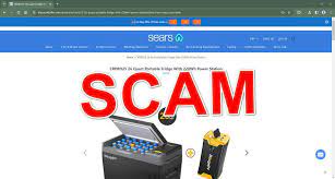 fake sears clearance scams