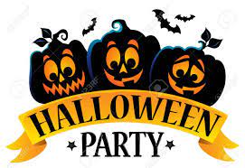 Halloween Party Sign Theme Image 1. Royalty Free SVG, Cliparts, Vectors, and Stock Illustration. Image 85135209.