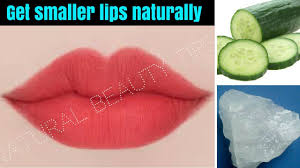 your lips smaller without makeup