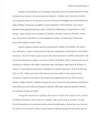 the effects of social stories on the social interaction and behavior the effects of social stories on the social interaction and behavior of students autism spectrum disorders
