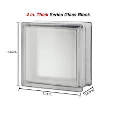Mist Pattern Glass Block