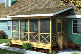 Screened In Porch Plans To Build Or Modify