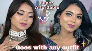 super affordable saraswati puja makeup