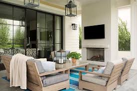 White Brick Outdoor Fireplace 37