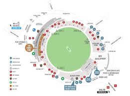 Find Your Way Around The Kia Oval Ground Map
