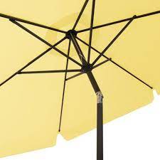 corliving 10 ft tilting patio umbrella