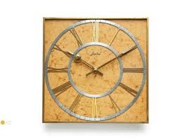 1930s Art Deco Junghans Wall Clock