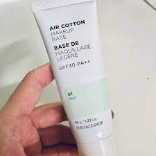 2 x face air cotton makeup base