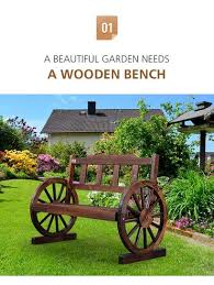 Wooden Garden Bench Outdoor Furniture