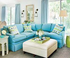 blue sofa decor ideas the look