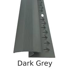 grey chrome bronze carpet trim