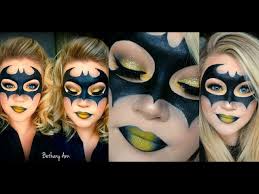 batman mask halloween makeup tutorial