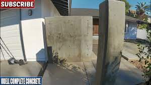 poured in place concrete wall column