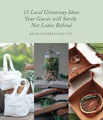 local giveaway ideas for guests