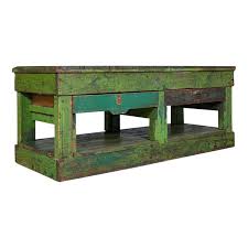 Kitchen island with x shelf and seating. Industrial Kitchen Islands 47 For Sale On 1stdibs
