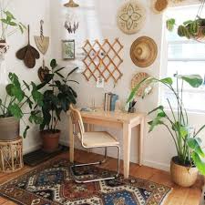 Check out our bohemian desk selection for the very best in unique or custom, handmade pieces from our desks shops. 45 Floppy But Refined Boho Chic Home Offices Digsdigs
