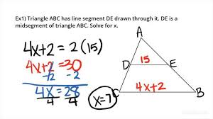 Using The Triangle Midsegment Theorem